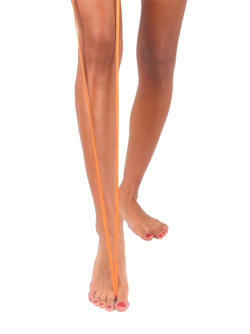 Capri orange sandals gladiator model Da Costanzo | V SCHIAVAASTICE